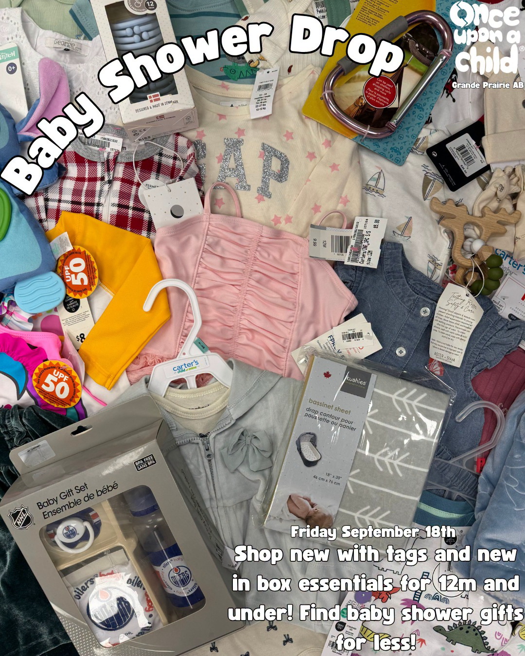 Once Upon A Child Grande Prairie Facebook ad