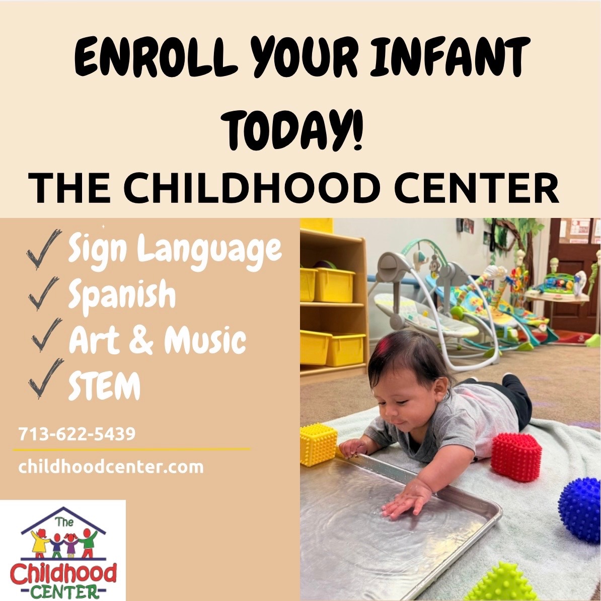 The Childhood Center Facebook ad: Home - The Childhood Center - Houston Texas Private School