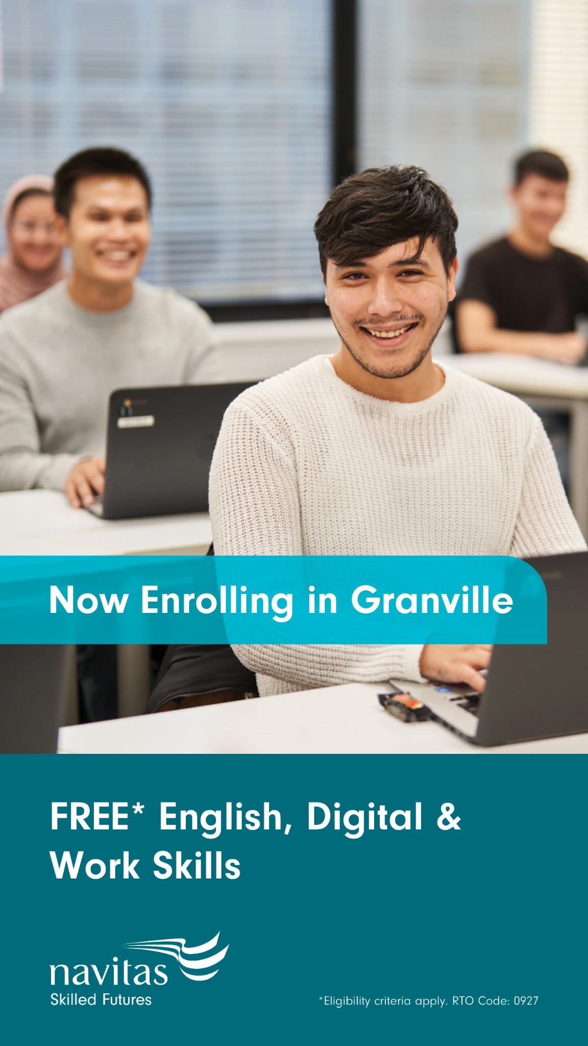 Navitas Skilled Futures Facebook ad