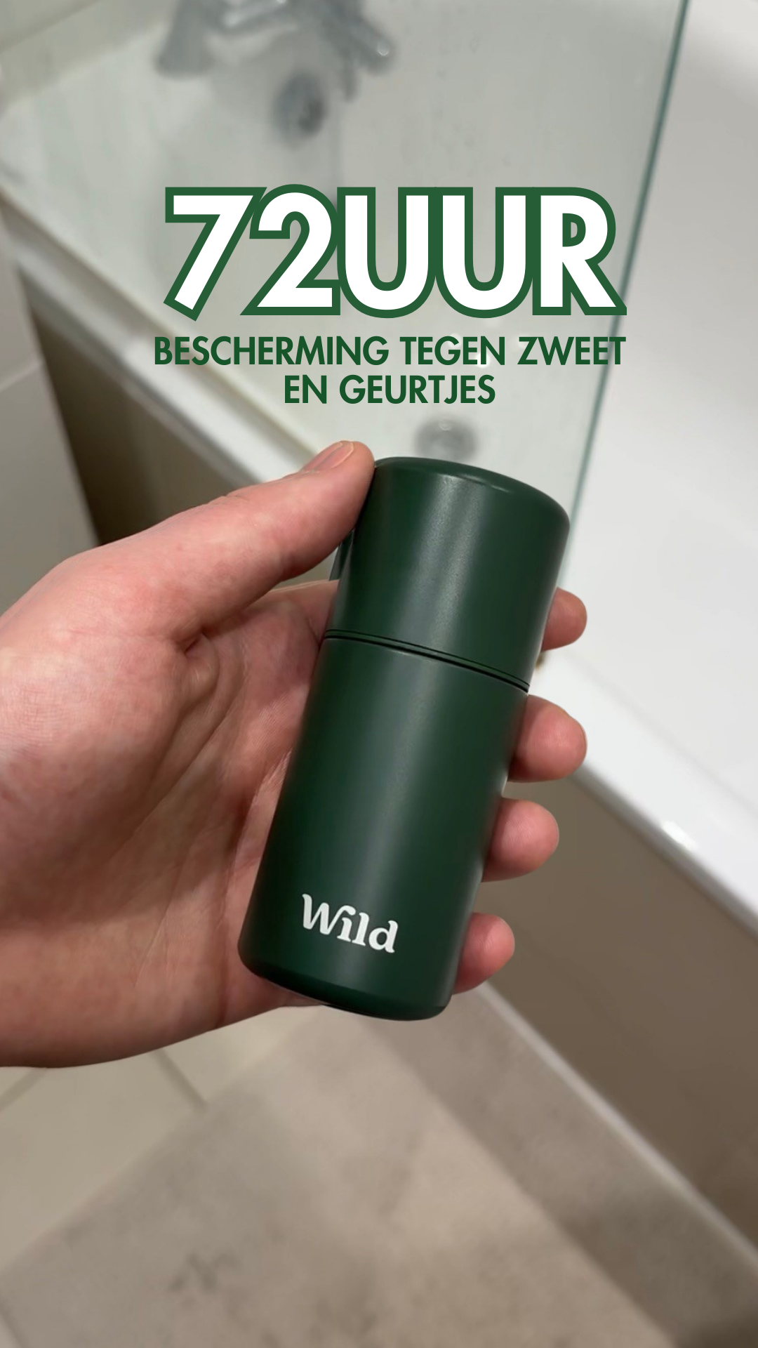 Wild Facebook ad: Vertrouw op de MAX-bescherming van Wild!