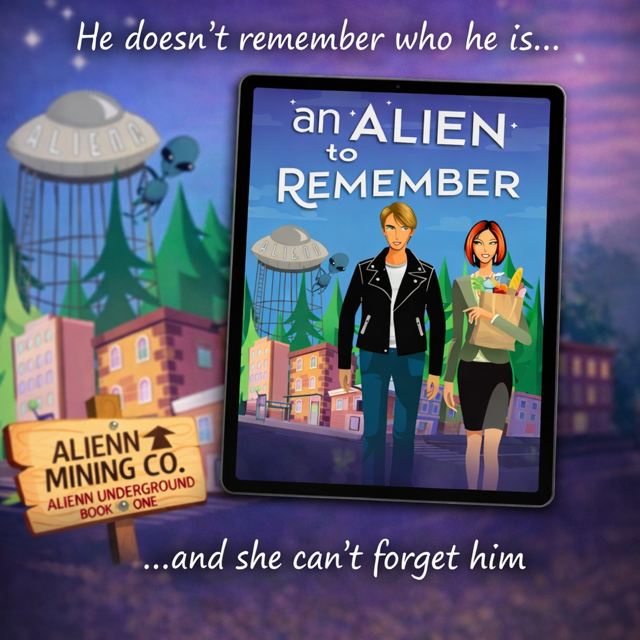 Fiona Roarke Facebook ad: Small-town romance meets alien chaos