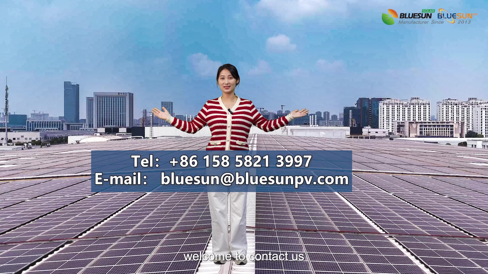 Bluesun Solar Facebook ad from May 6, 2026