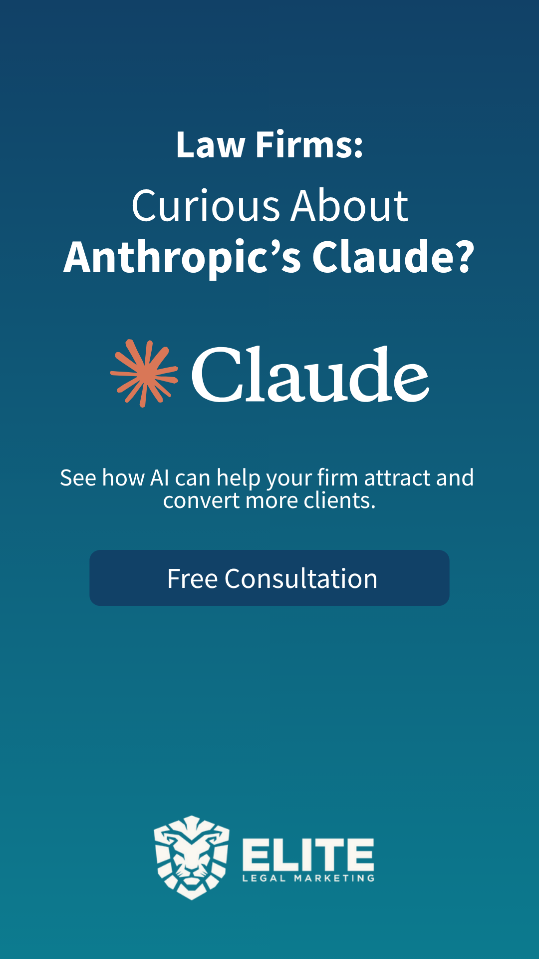 Elite Legal Marketing Facebook ad