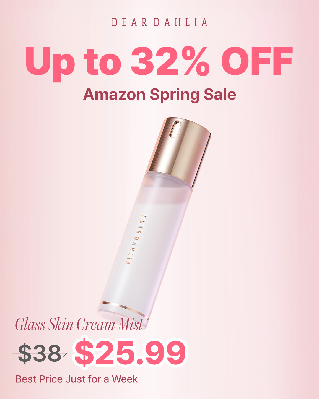 Dear Dahlia - 디어달리아 Facebook ad: [Only on AMAZON] Dear Dahlia Spring Big Sale