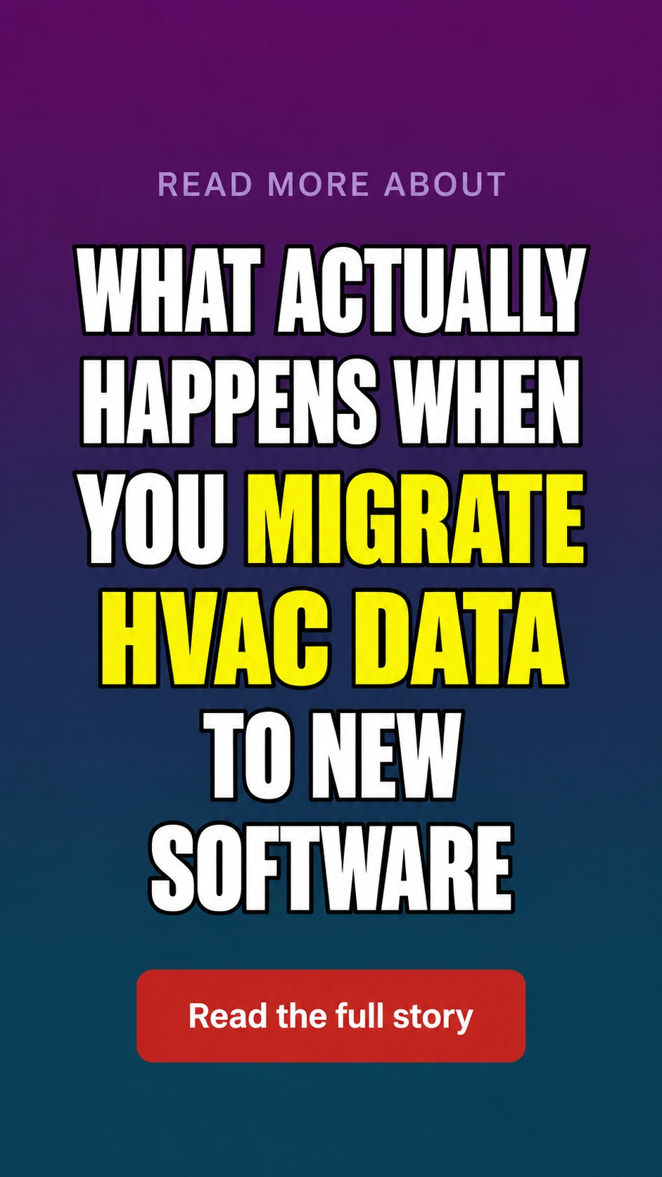 Her Global Footprints Facebook ad: What Actually Happens When You Migrate HVAC Data to New…