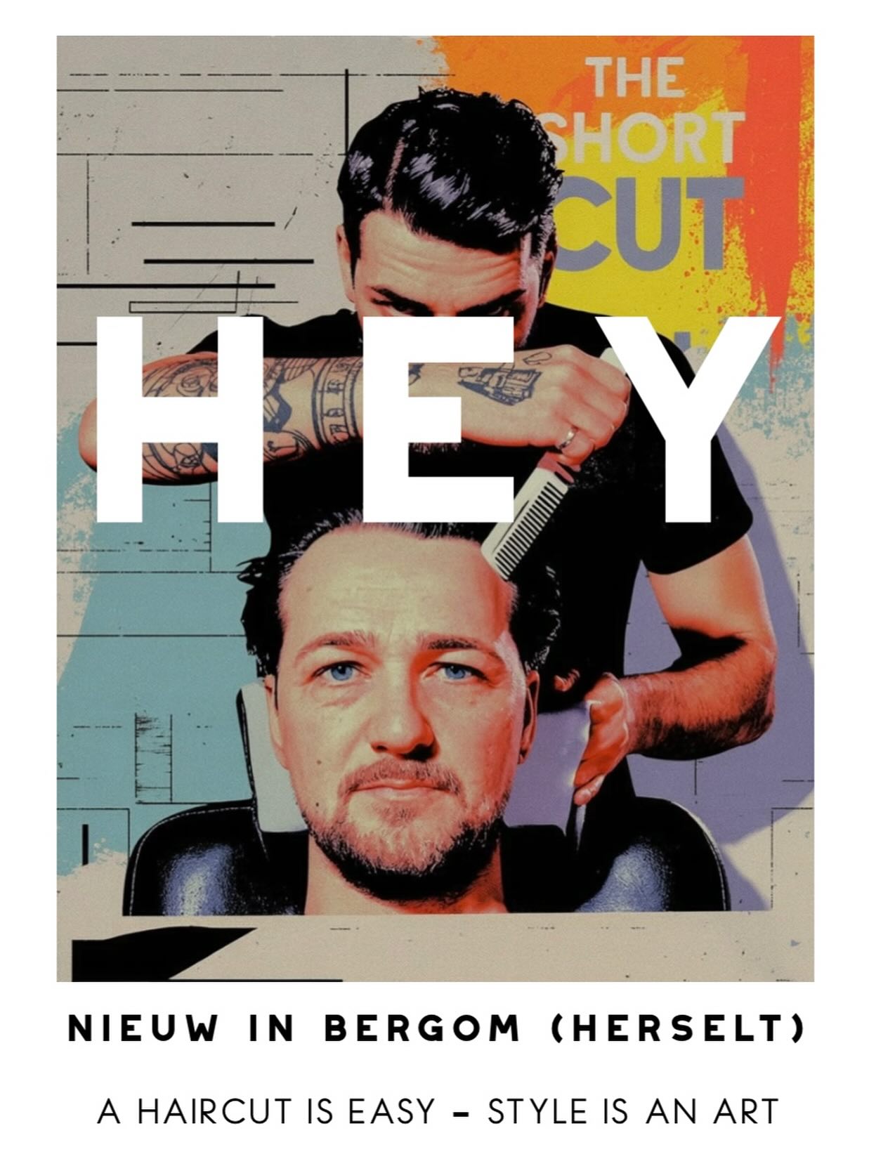 The Short Cut Facebook ad: Make an appointment at THE SHORT CUT - Berglaan 71B…