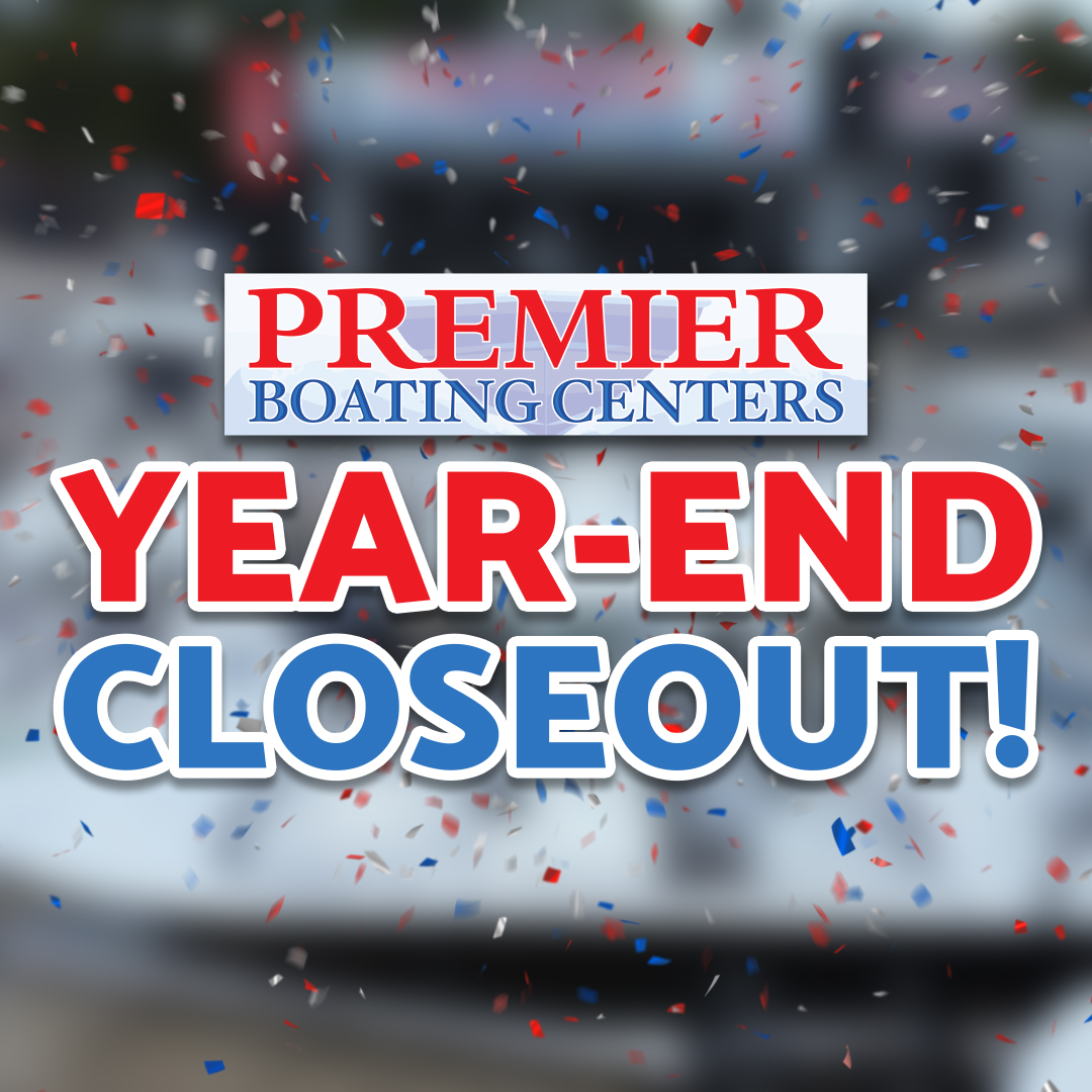 Premier Boating Centers Facebook ad: Save big on select boats during Premier’s Year-End…