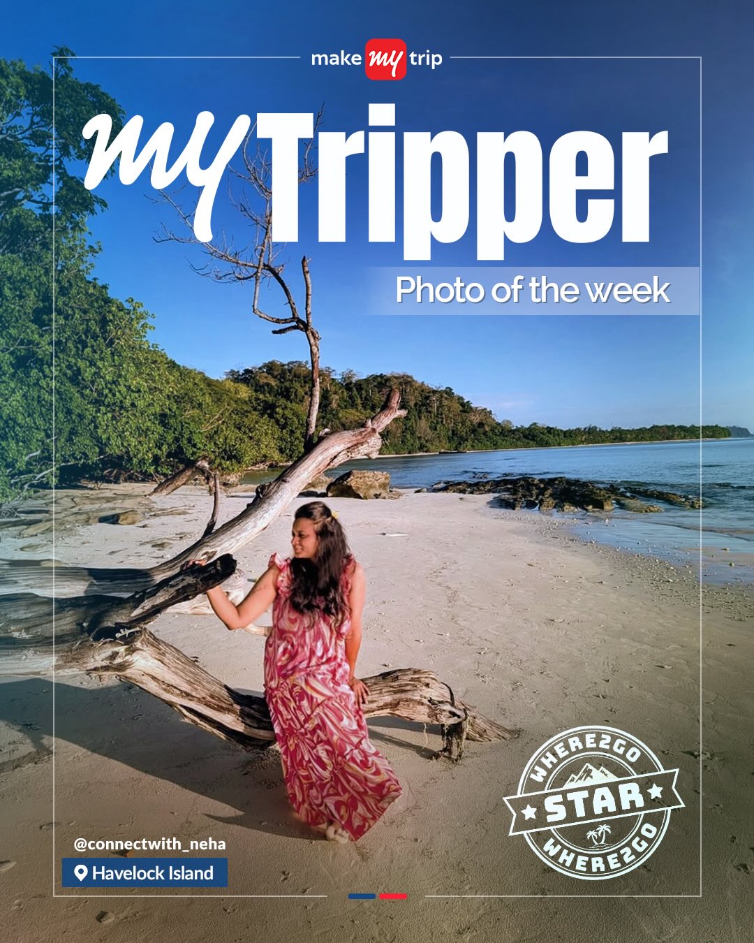 MakeMyTrip Facebook ad