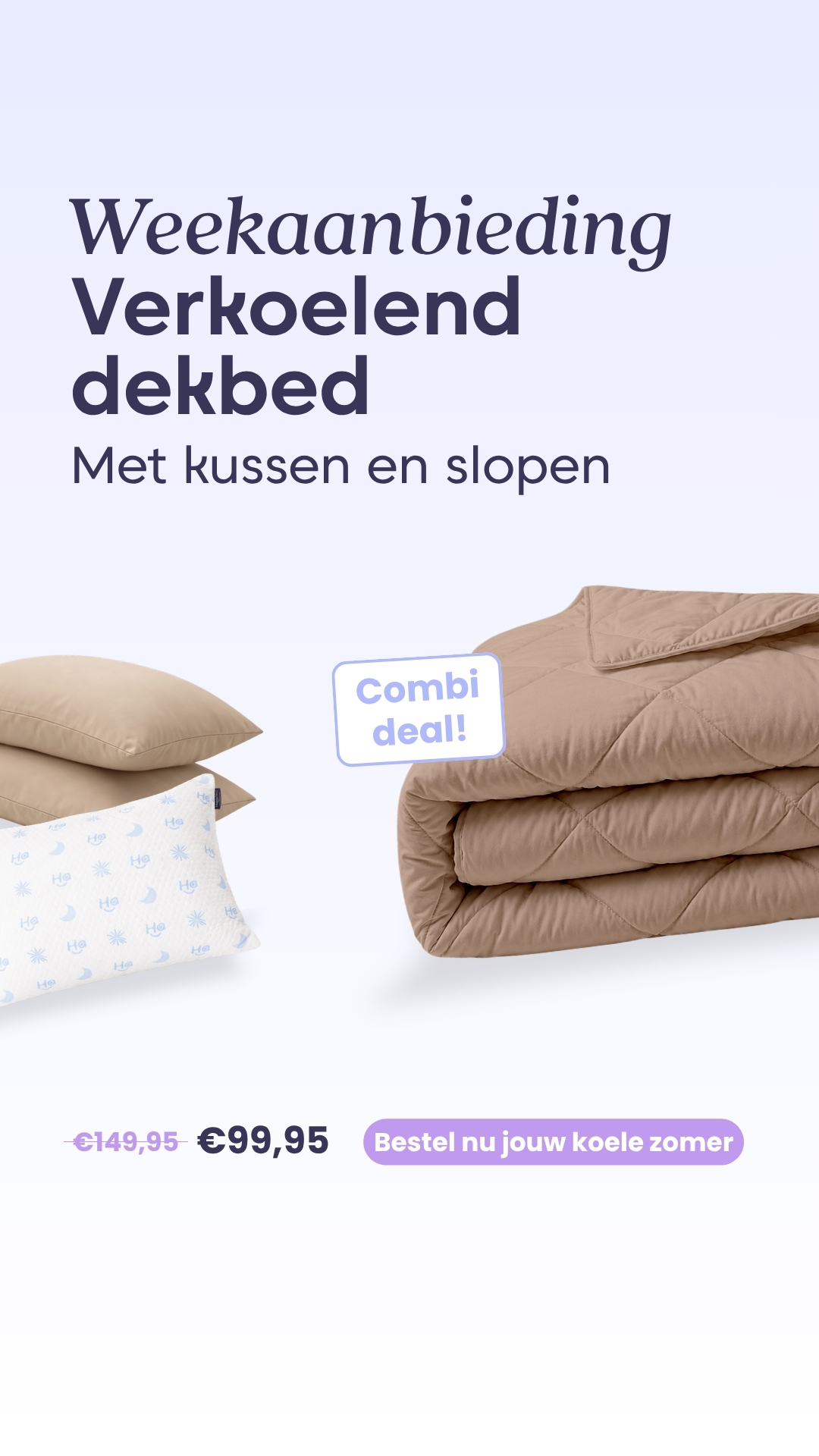HappyBed Facebook ad