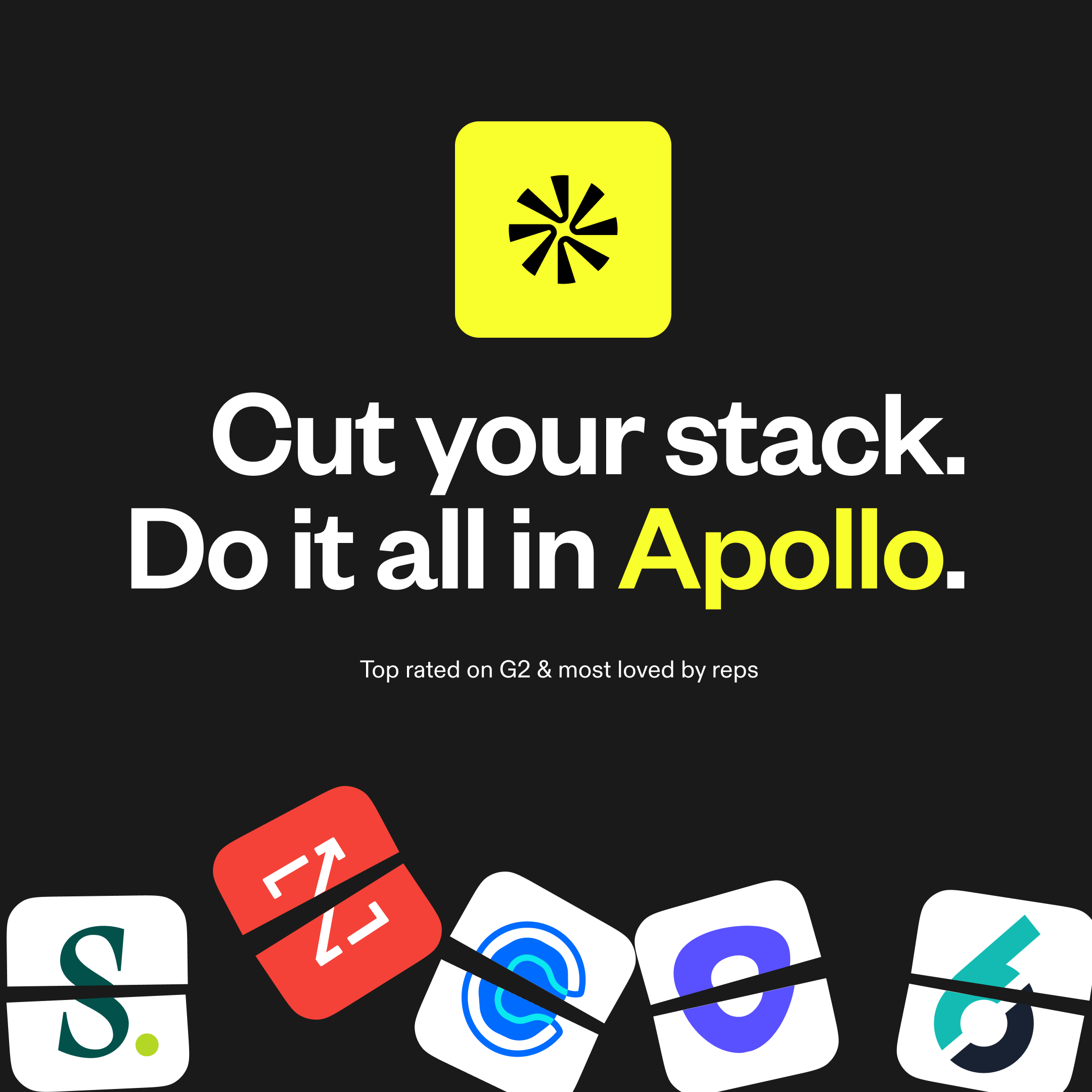 Apollo.io Facebook ad