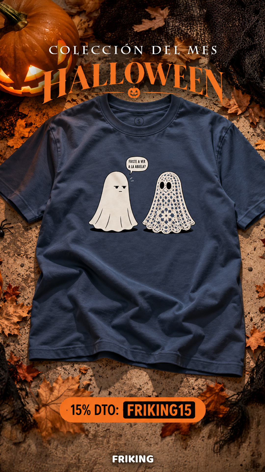 Friking Facebook ad: Halloween Social Club - Productos Halloween en Friking.es