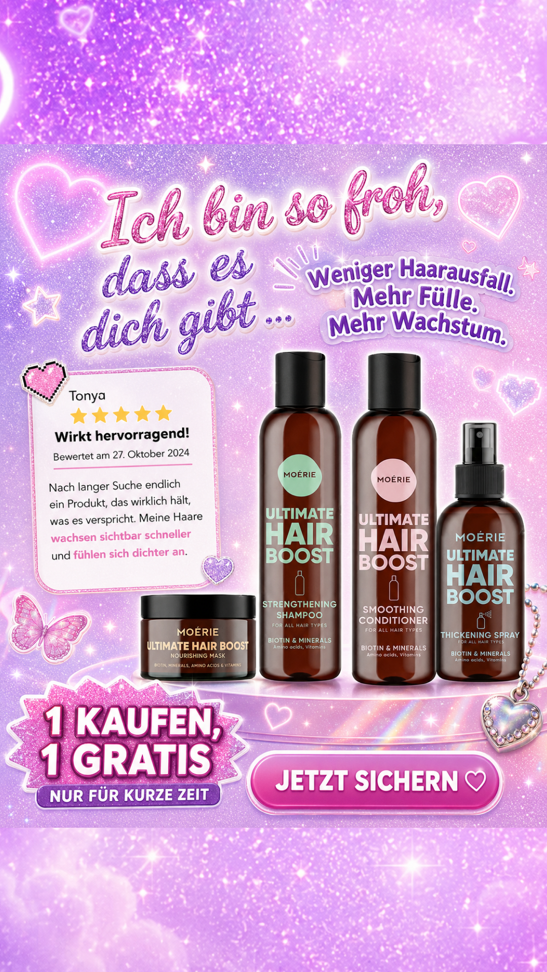 Moérie Beauty Facebook ad