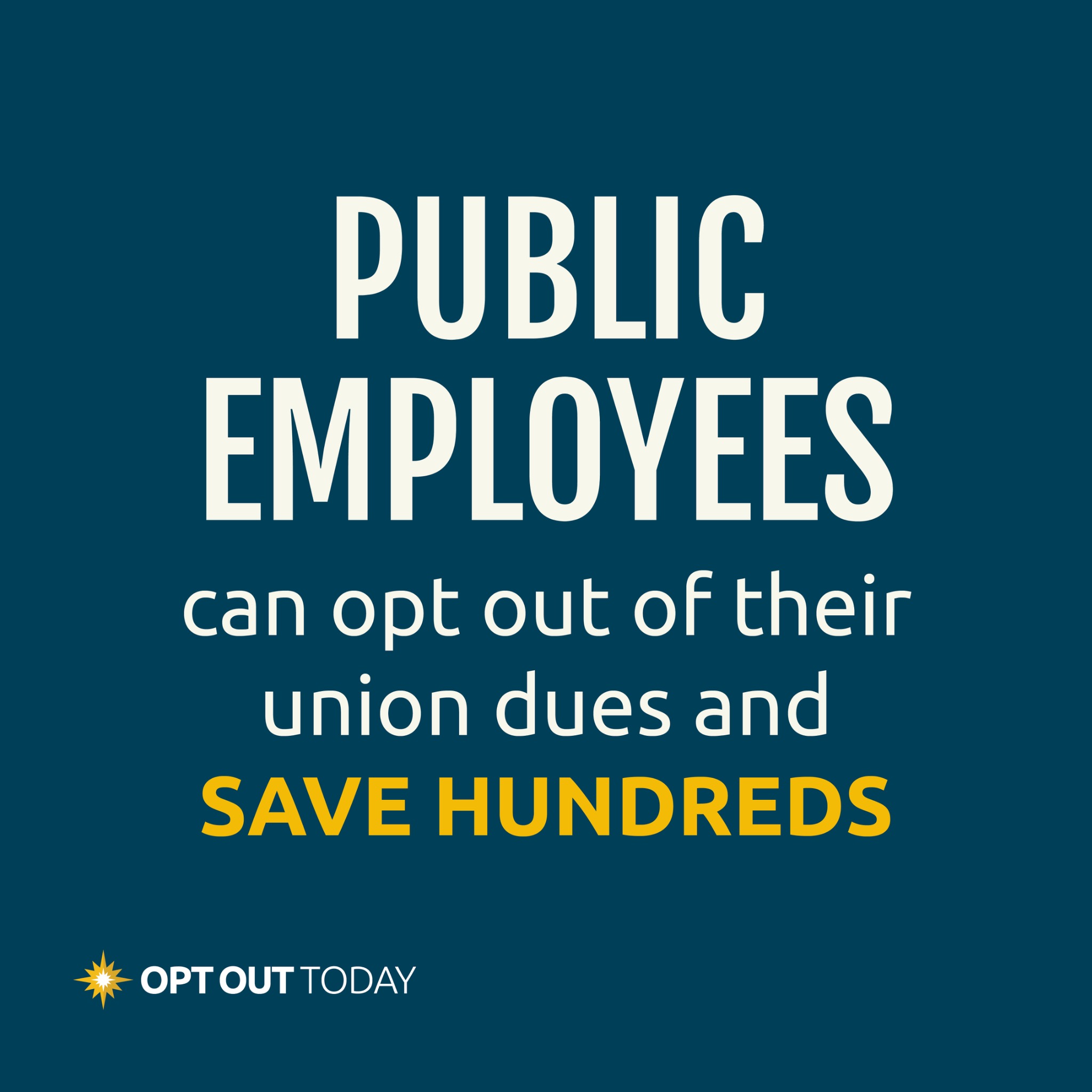 Opt Out Today Facebook ad