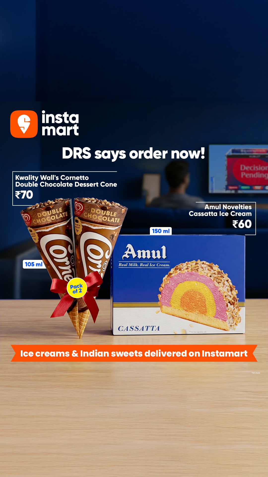 Swiggy Instamart Facebook ad