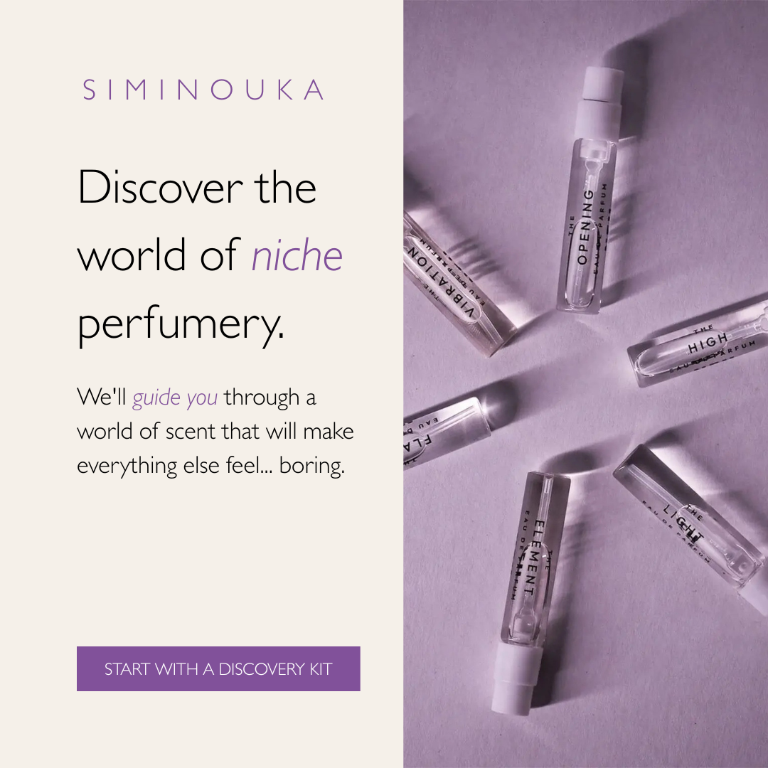 Siminouka Facebook ad: The perfume world you didn't know