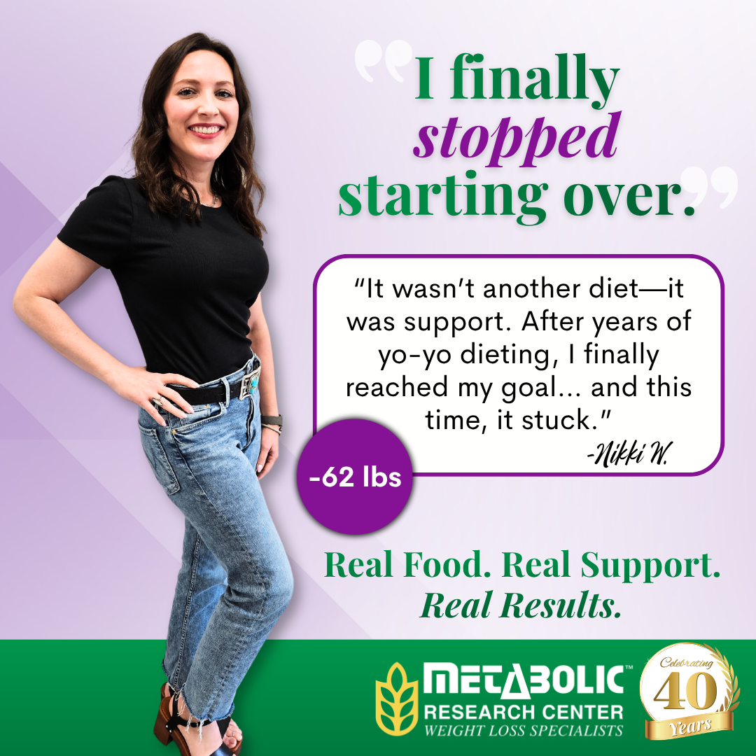 Metabolic Research Center Facebook ad