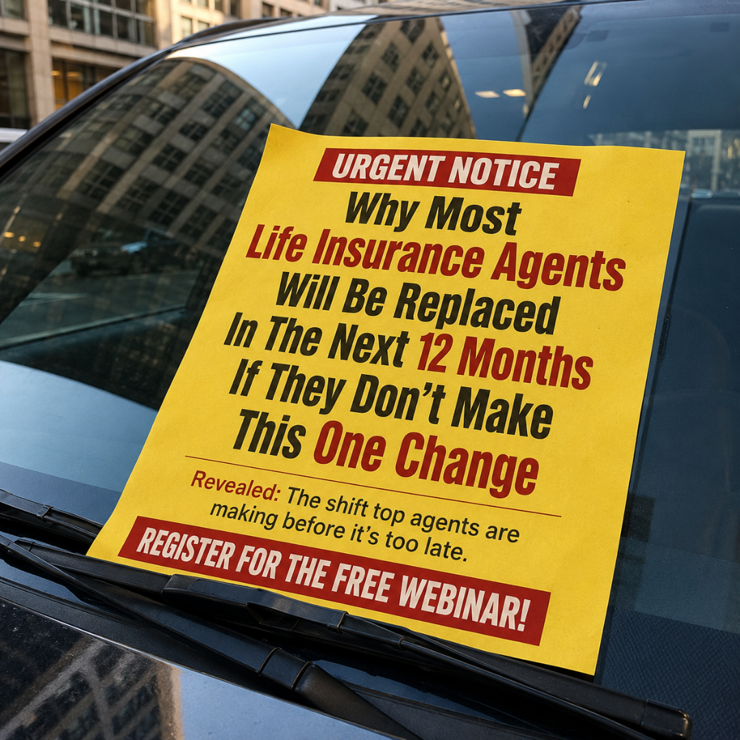 GM Wealth Financial Facebook ad: ATTENTION: Life Insurance Agents