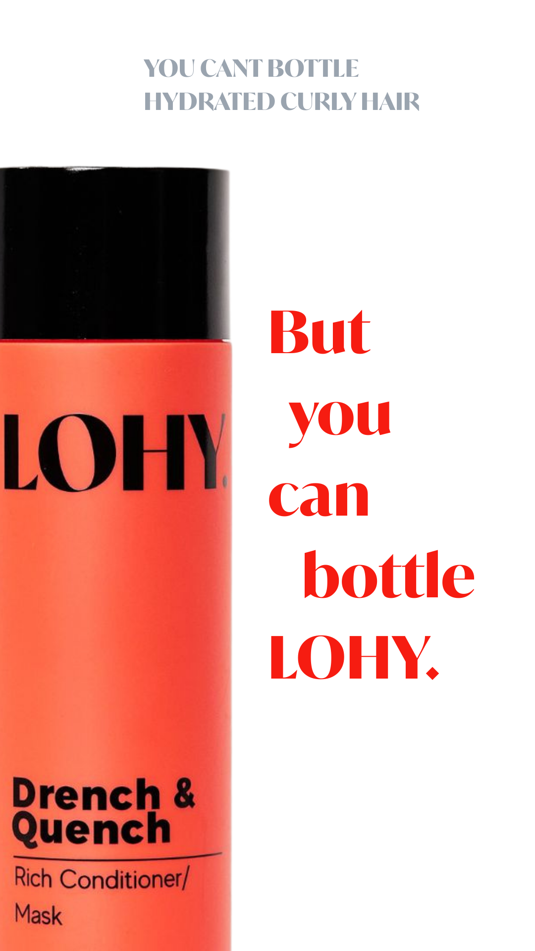 LOHY. Curls Facebook ad