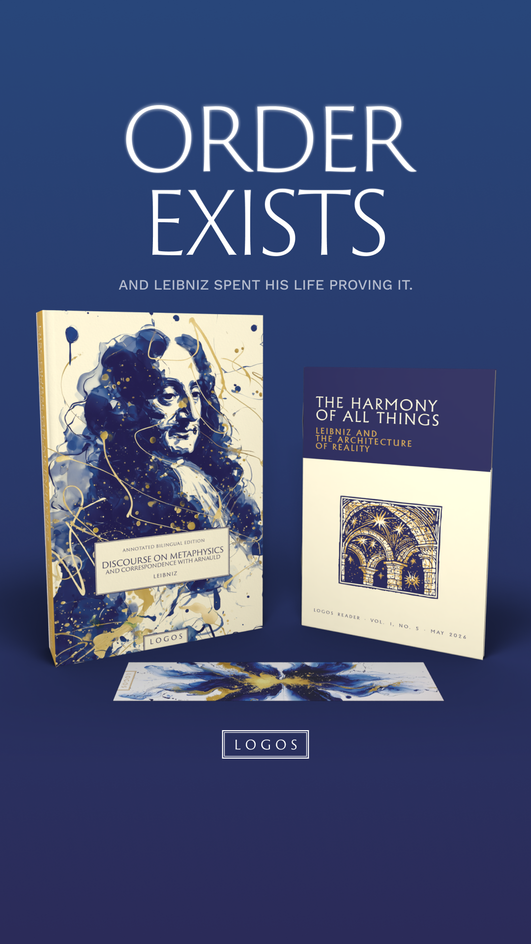 Logos Publishing Facebook ad: The Discourse on Metaphysics