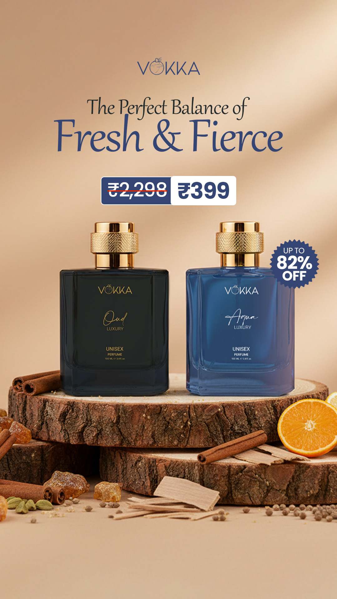 Vokka Perfumes Facebook ad