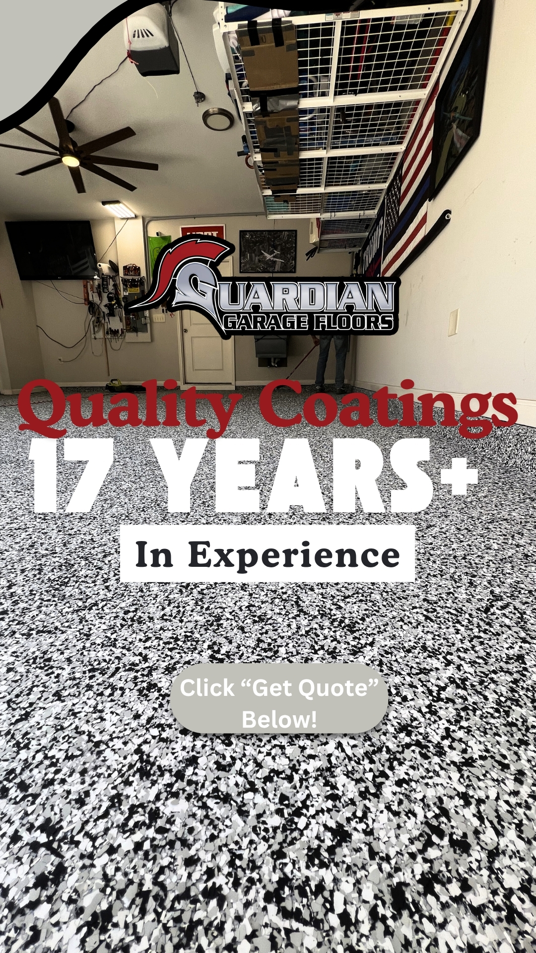 Guardian Garage Floors TN Facebook ad: Get Your FREE Quote