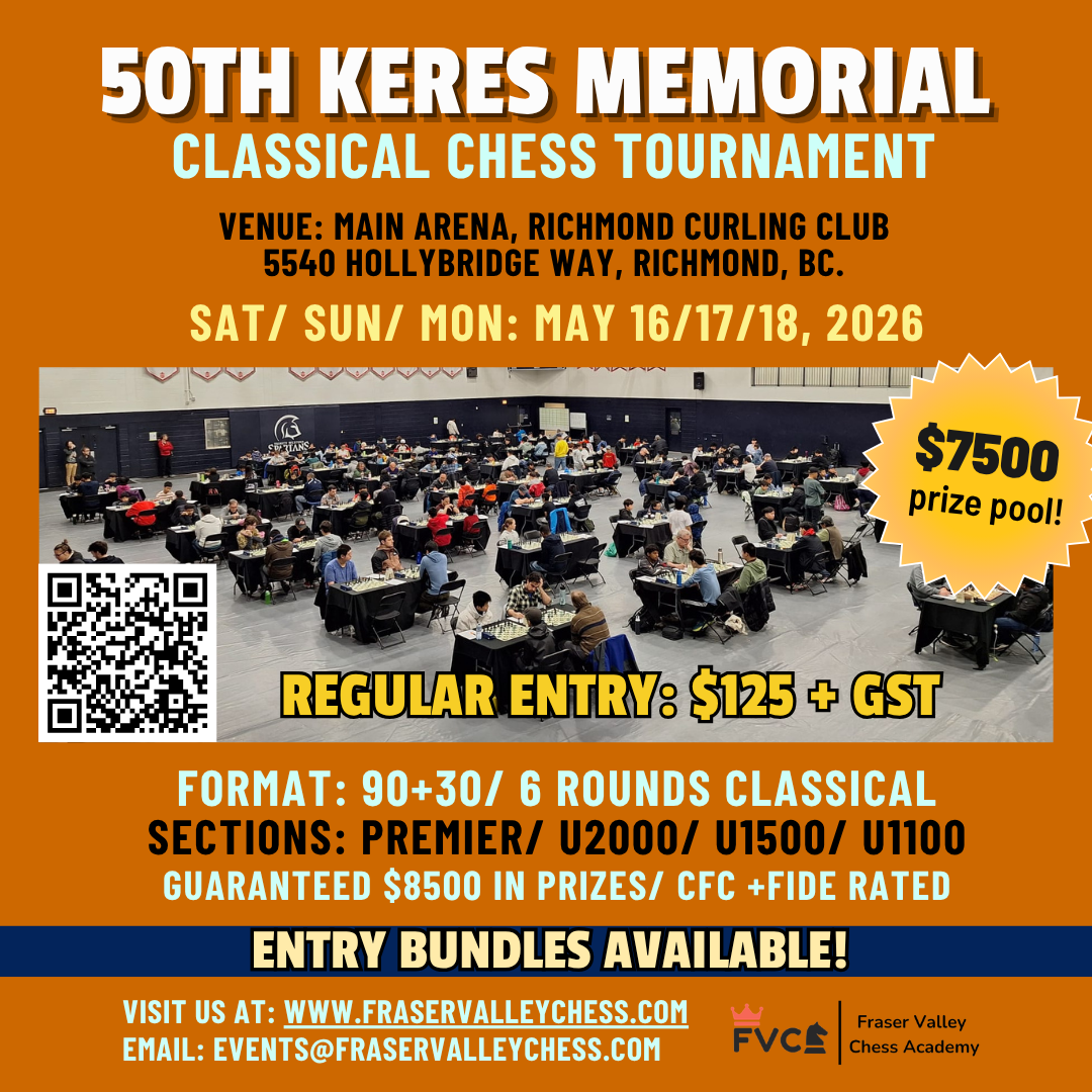 Fraser Valley Chess Academy Facebook ad