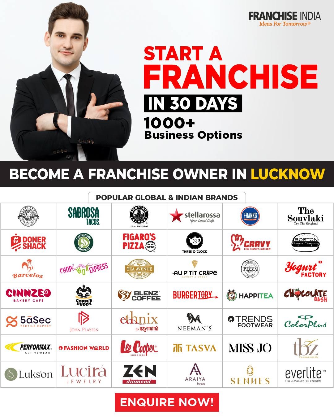 Franchise India Brands Ltd. Facebook ad
