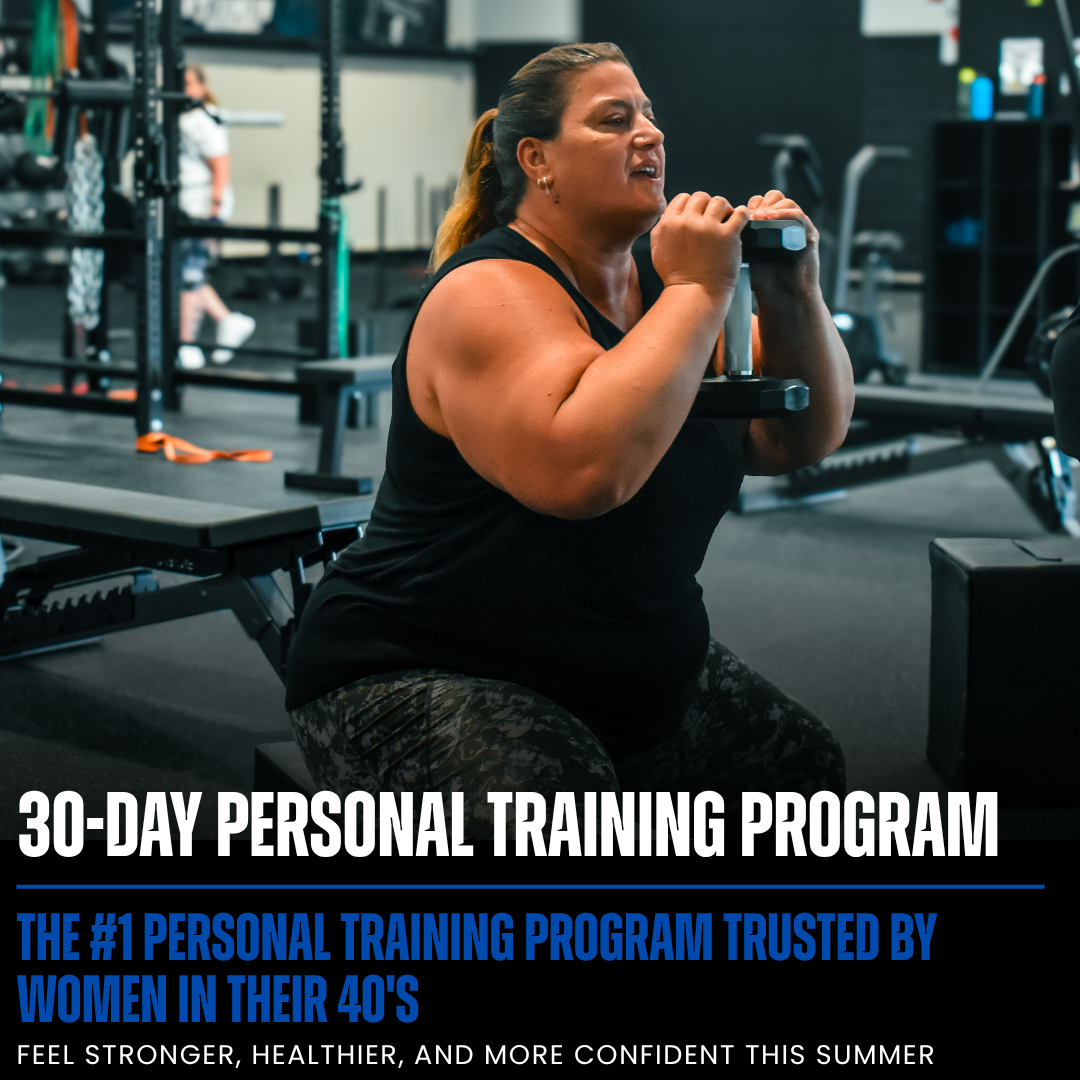PowerStrength Adult Fitness and Coaching Programs Facebook ad: 30-Day Strength Training Trial Program
