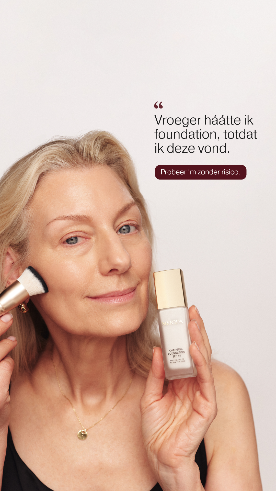 Meroda Cosmetics Facebook ad