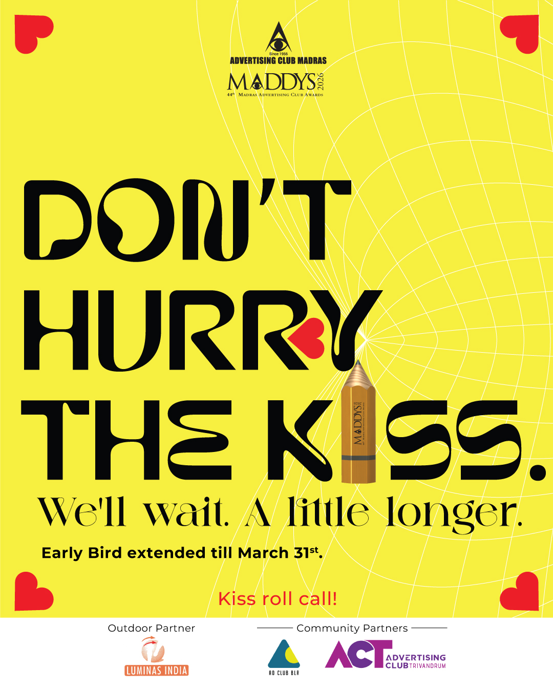 Advertising Club Madras Facebook ad: A little more time to keep it simple, make it powerful…