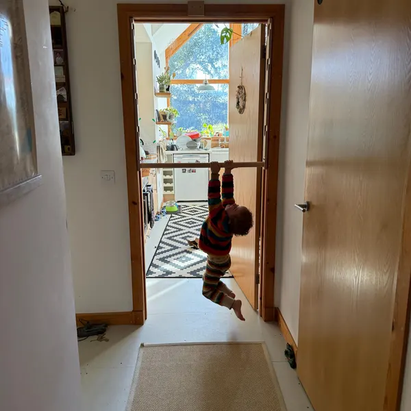 Daniel Tataev Facebook ad: Doorway Gymnastic Bar, For Kids & Adults!