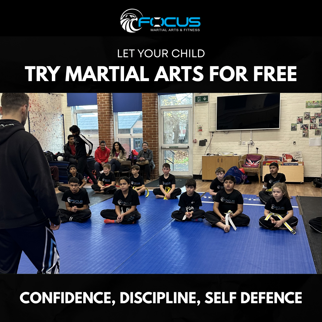 Focus Martial Arts & Fitness Facebook ad: Wokingham Parents!