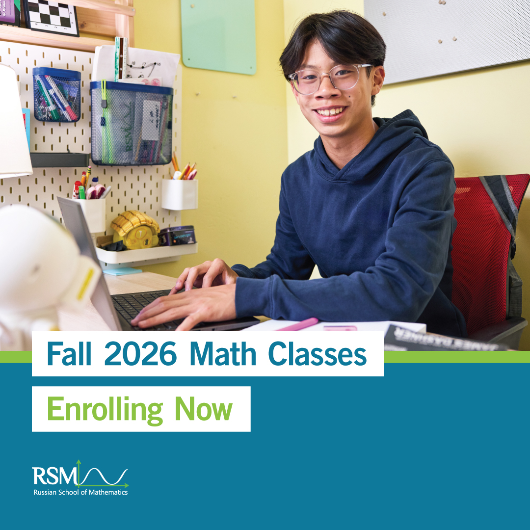 Russian School of Mathematics Facebook ad