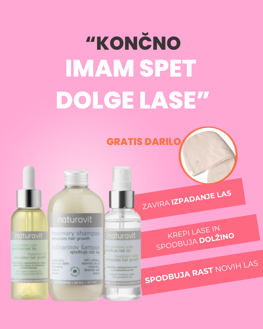 Naturavit kozmetika Facebook ad