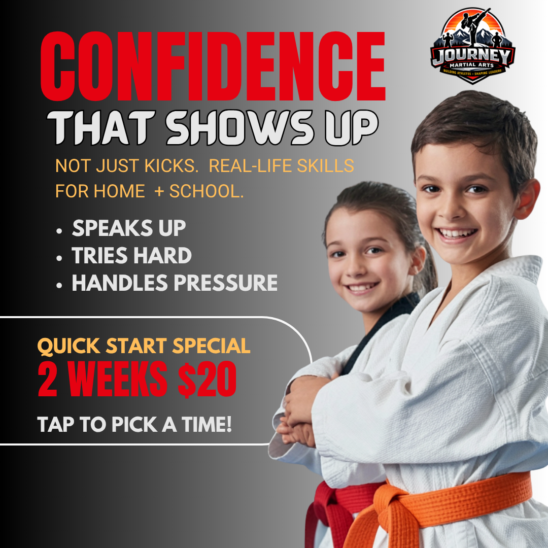 Journey Martial Arts Facebook ad