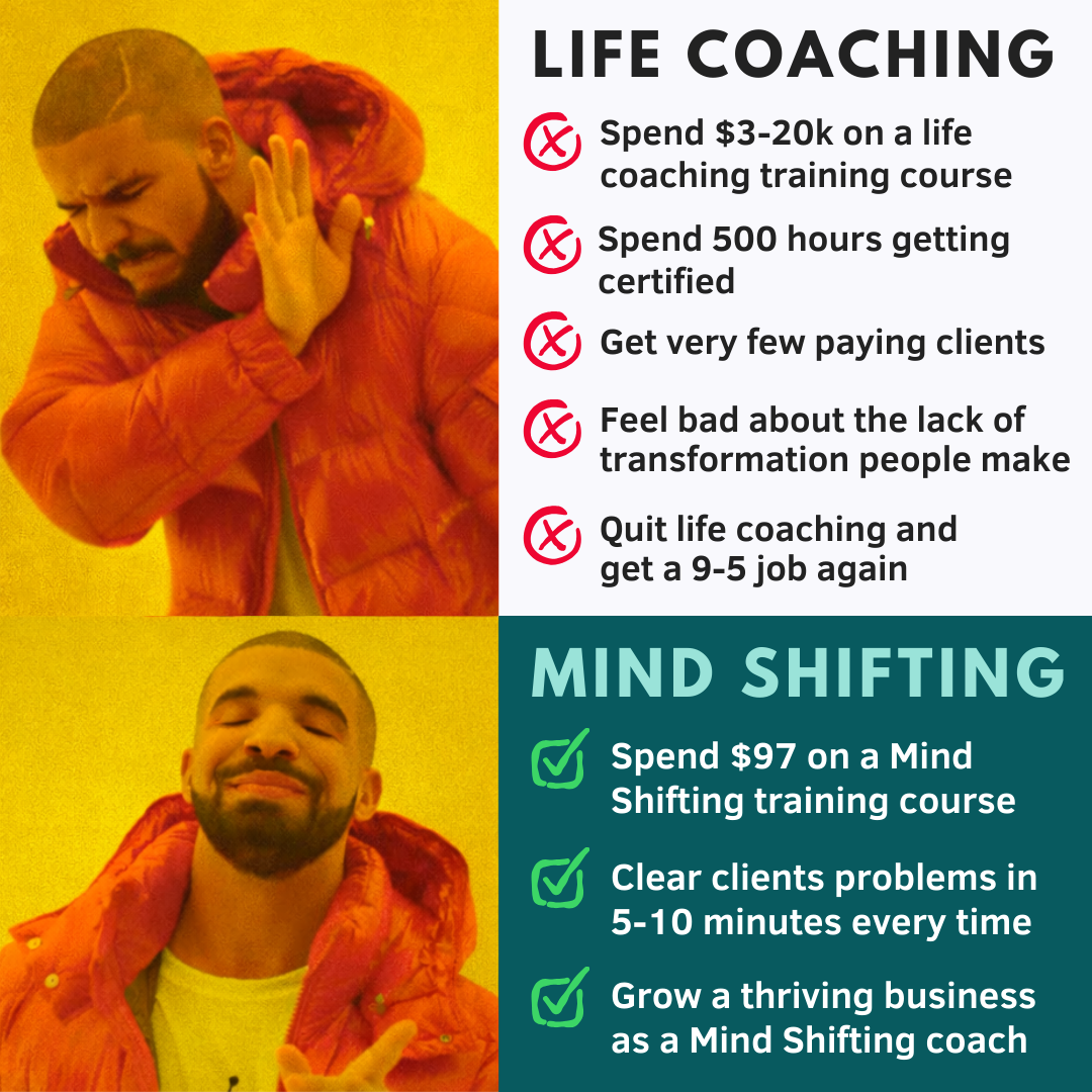 Mind Shifting Facebook ad