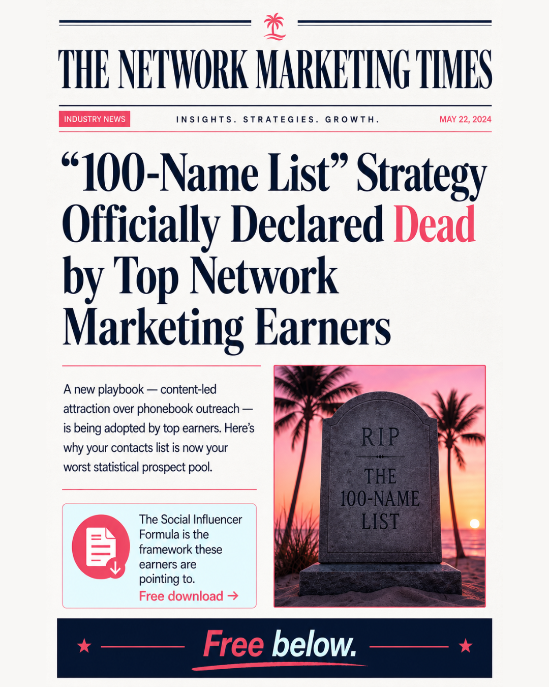 Beach Boss Influencers Facebook ad