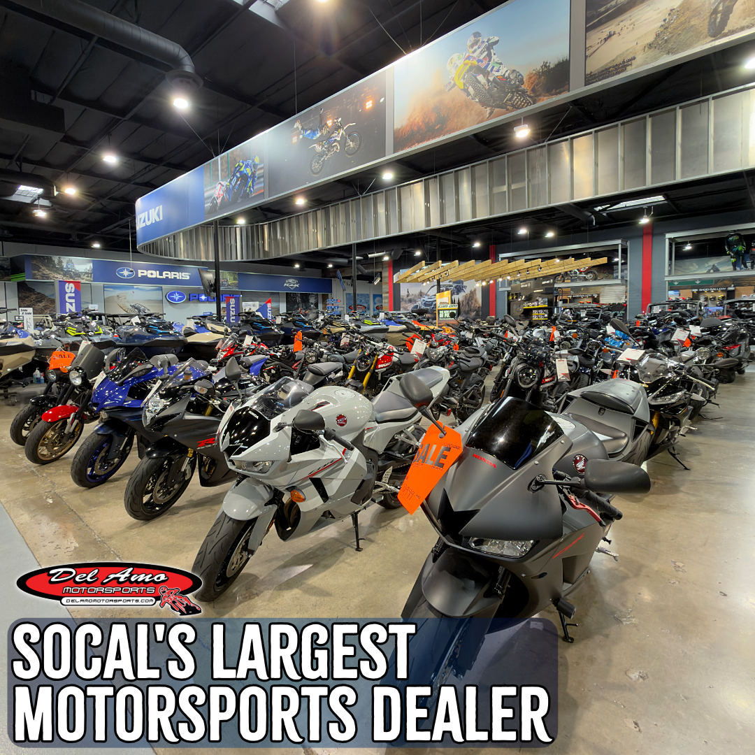 Del Amo Motorsports Group Facebook ad: Getting into your next ride is easier than…