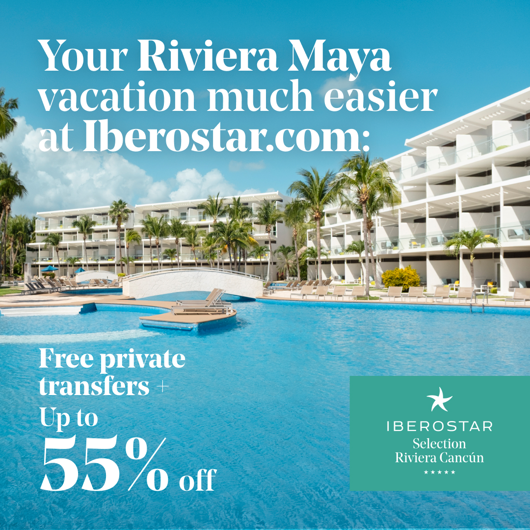 Iberostar Beachfront Resorts Facebook ad from Jul 10, 2026
