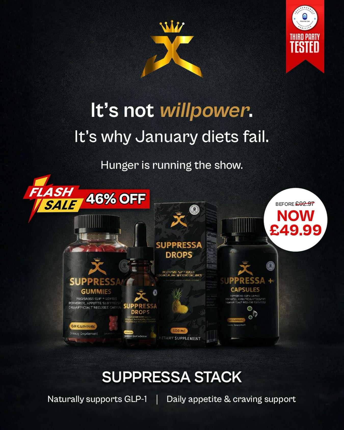 John Clarke Nutrition Facebook ad