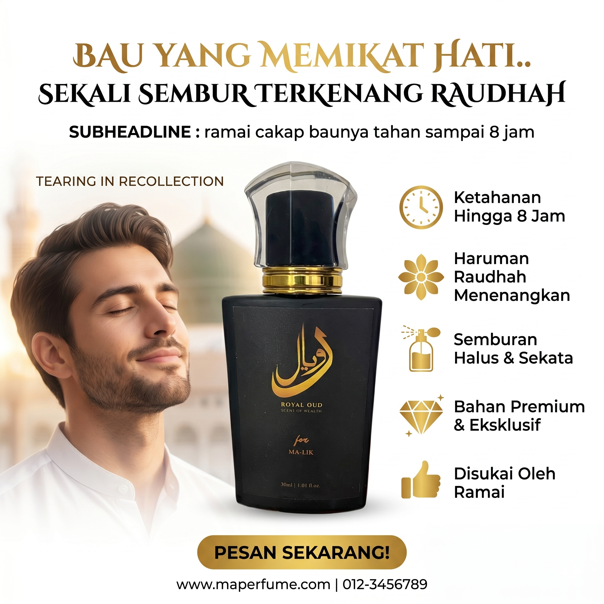 Royal Oud - Perfume Oud Premium Facebook ad