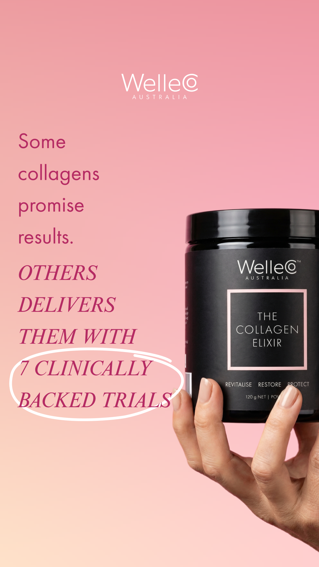 WelleCo Facebook ad