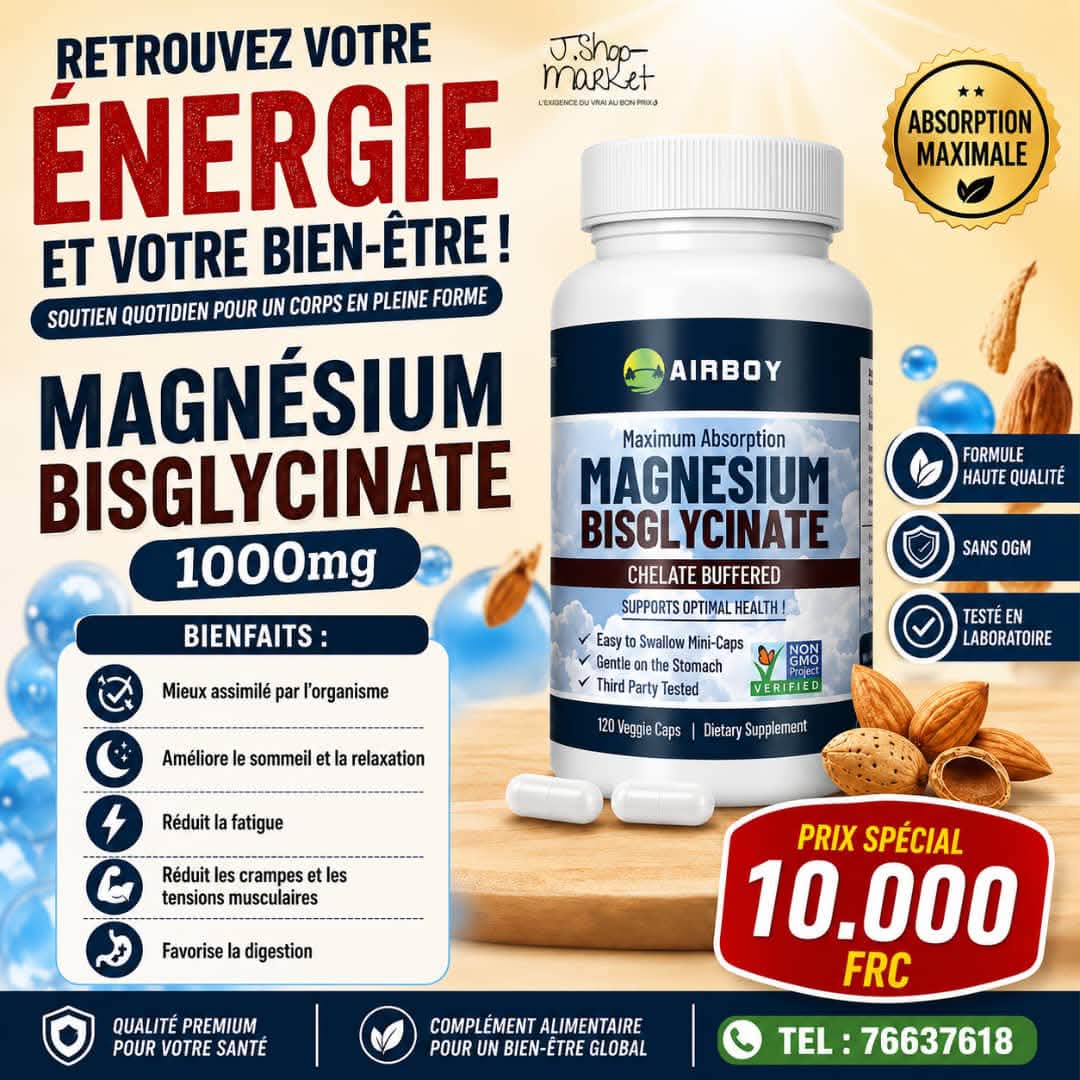 J.Shop-Market Facebook ad: Vos compléments alimentaires, minéraux, vitamines et…