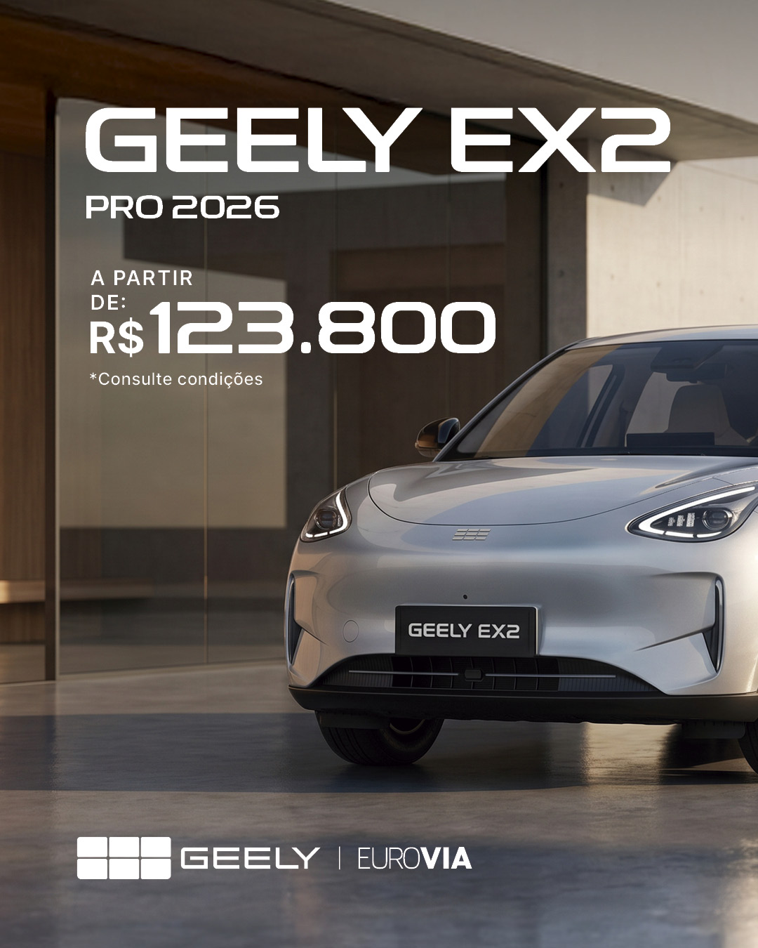 Eurovia Geely Facebook ad: Chegou a oportunidade de entrar para o universo…