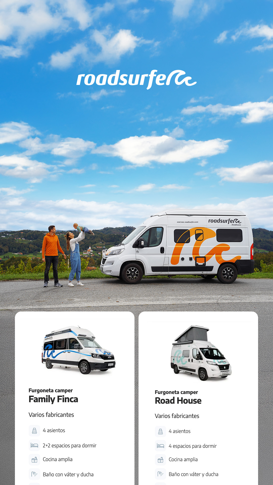 roadsurfer Facebook ad