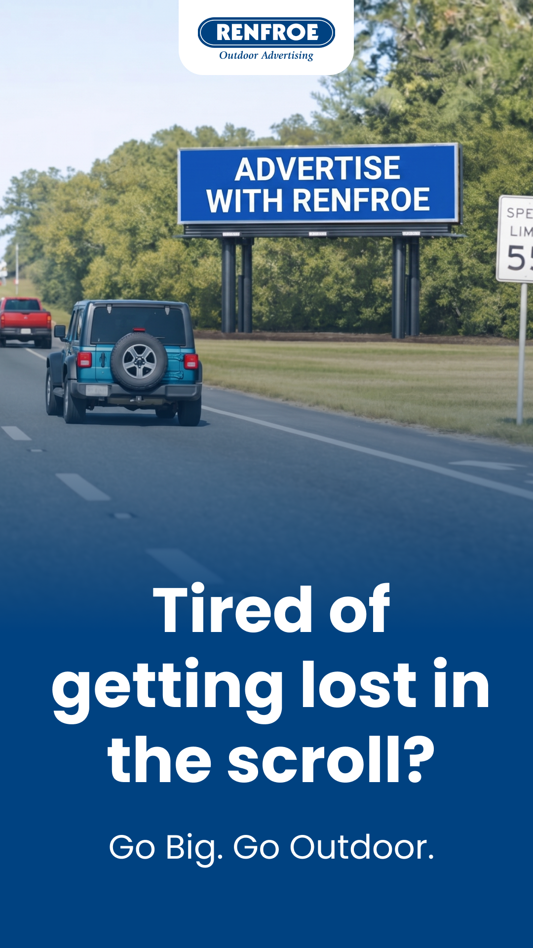 Renfroe Outdoor Advertising Facebook ad from Jul 22, 2026