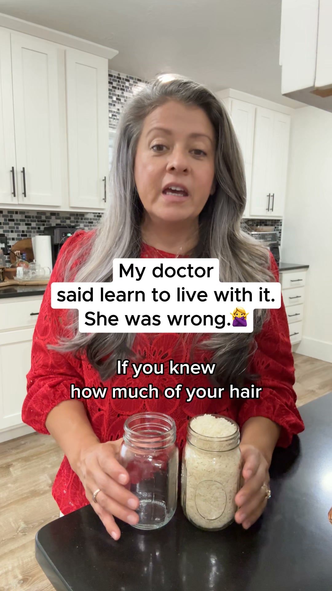 Jean Creates Facebook ad: Six weeks and the shedding just stopped