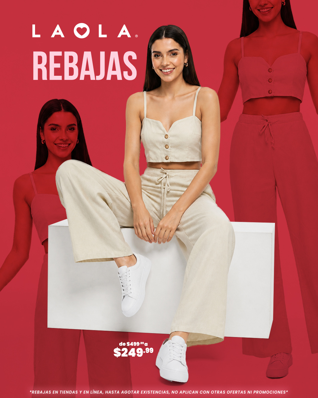 LAOLA Facebook ad: ¿Quién dijo que no puedes tener un fit…