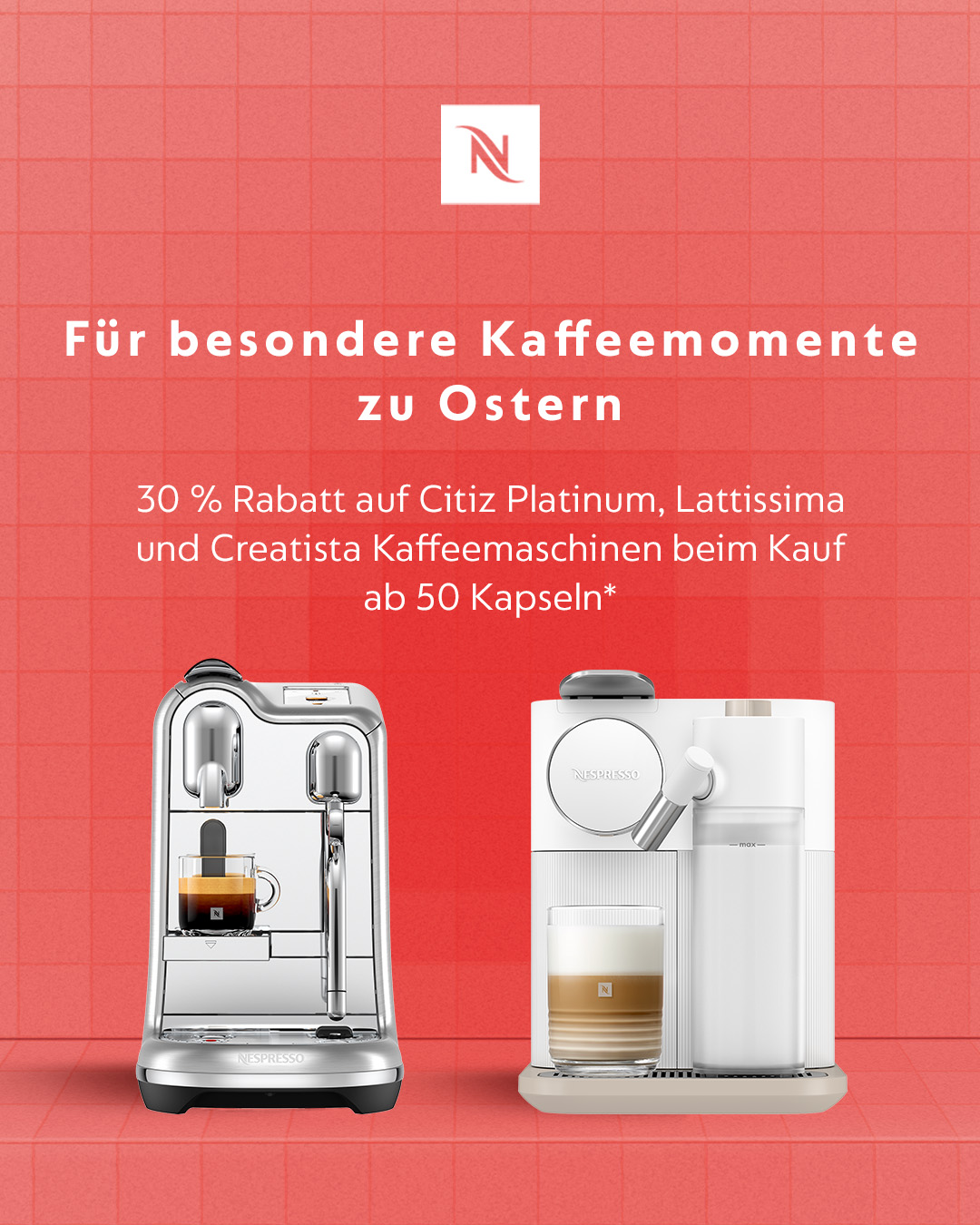 Nespresso Facebook ad