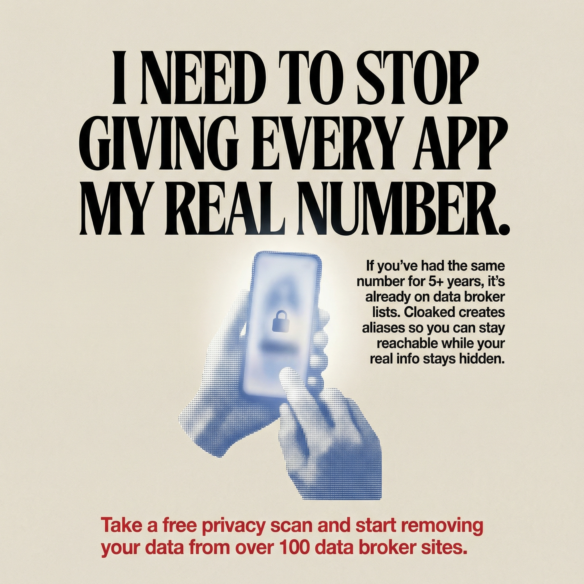Cloaked Inc. Facebook ad